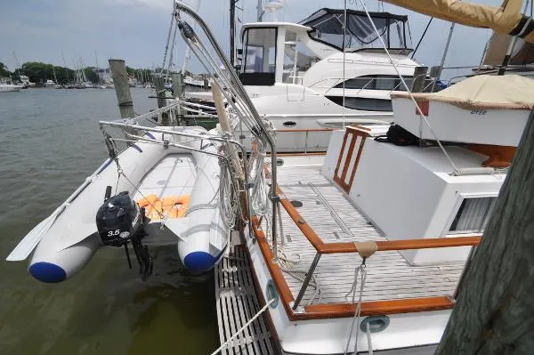 Slide: The Image of Grand Banks Double Cabin Trawler 1986 - 5
