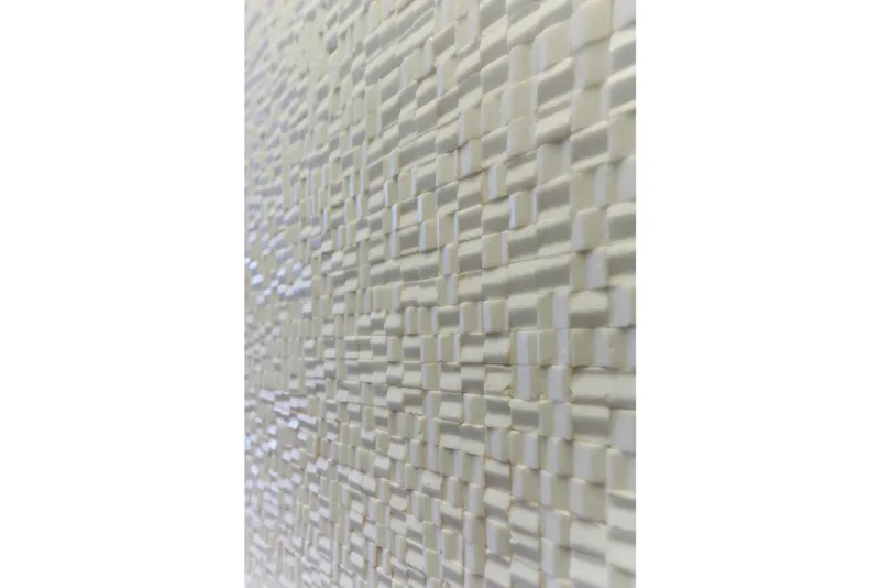 Slide: The Image of Luxurious bathroom in 2018 Ferretti Yachts 920, featuring elegant wood paneling and modern fixtures. - 53