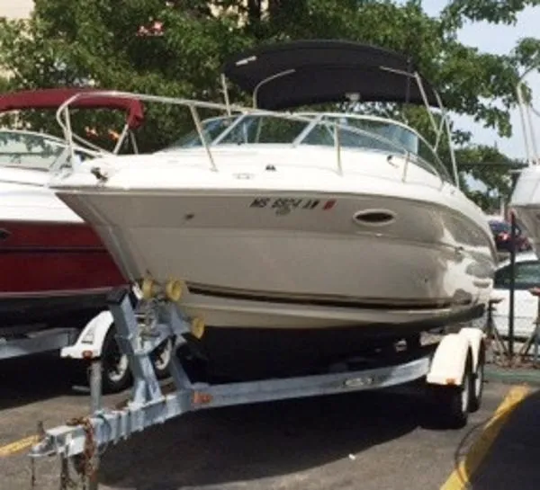 Slide: The Image of Sea Ray 215 Weekender with trailer 2006 - 2