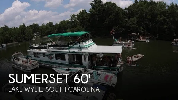 Slide: The Image of Sumerset 60 X 14 Houseboat 1987 - 0