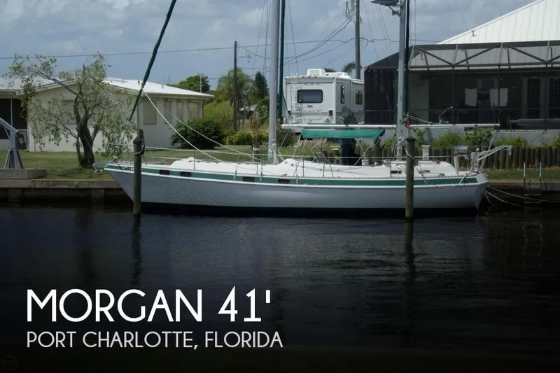 Slide: The Image of Morgan 415 Out Island Ketch 1980 - 0