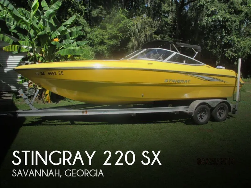 Slide: The Image of Stingray 220 SX 2004 - 0