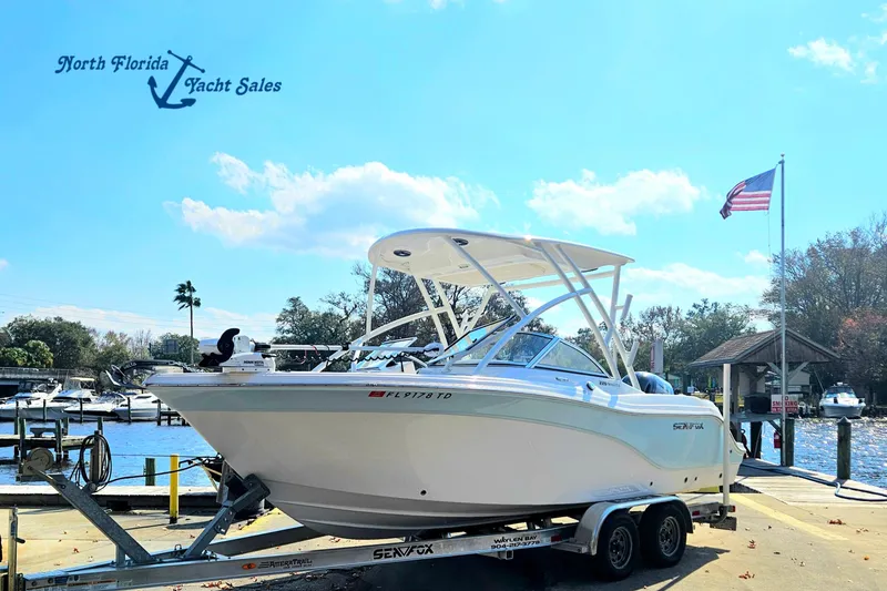 The Image of 2022 Sea Fox 226 Traveler boat on trailer at North Florida Yacht Sales. - 0