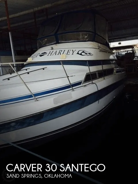 Slide: The Image of Carver Yachts 30 Santego 1989 - 0