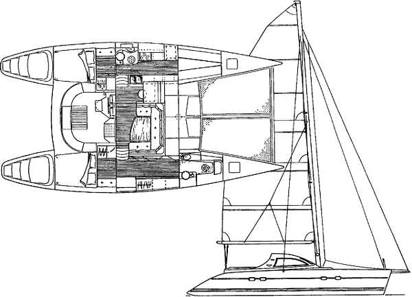 Slide: The Image of Lagoon 42 1994 - 4
