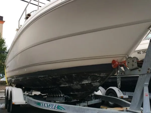 Slide: The Image of Monterey 262 Cruiser with Trailer 1998 - 1