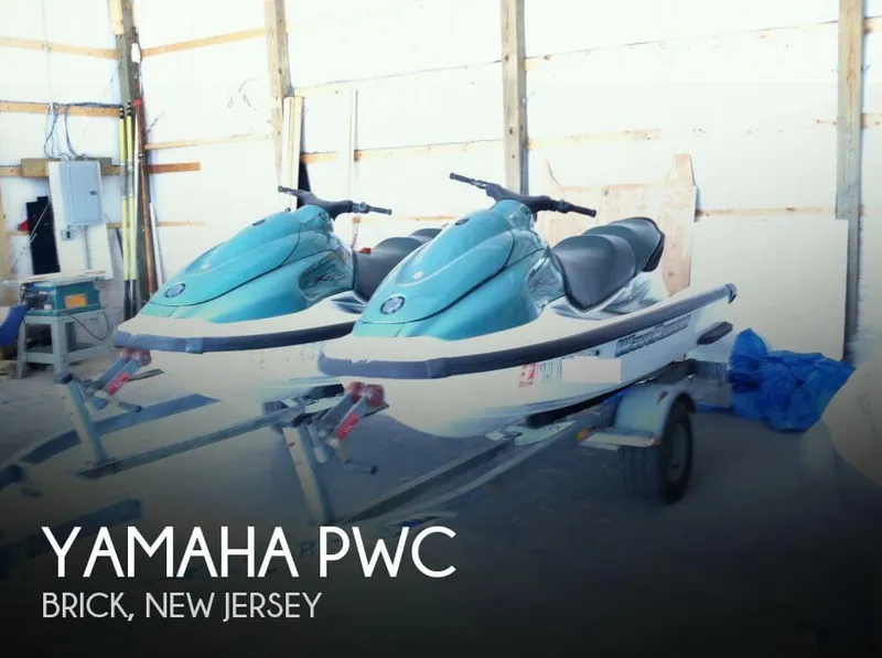 Slide: The Image of Yamaha (2) XL 700 Jet Skis w/Dual Trailer 2002 - 0