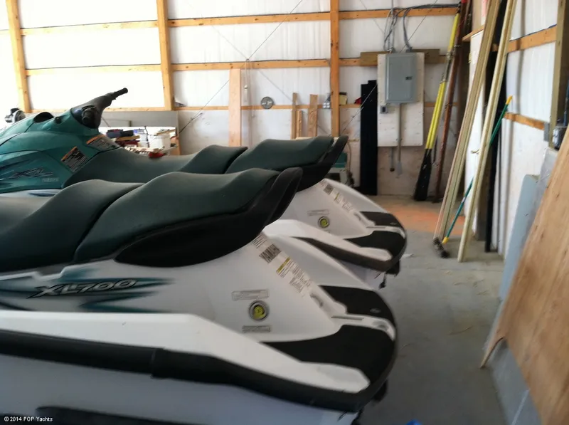 Slide: The Image of Yamaha (2) XL 700 Jet Skis w/Dual Trailer 2002 - 4