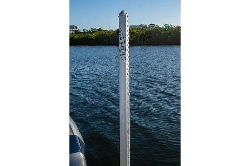 Slide: The Image of 2019 Sea Hunt BX 22 BR with Power-Pole on calm water. - 26