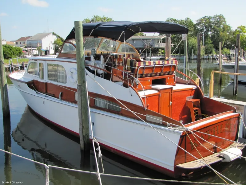 Slide: The Image of Matthews 41 Double Cabin 1954 - 1