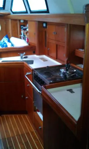 Slide: The Image of Oyster 485 Deck Saloon 1998 - 10