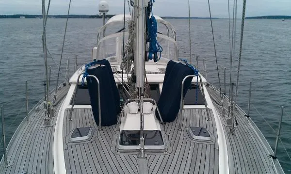 Slide: The Image of Oyster 485 Deck Saloon 1998 - 3