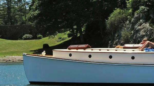 Slide: The Image of Classic "Maine" Yacht Hardtop Picnic Cruiser 1928 - 3