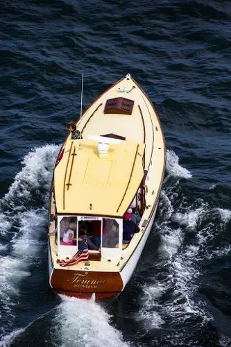 Slide: The Image of Classic "Maine" Yacht Hardtop Picnic Cruiser 1928 - 4