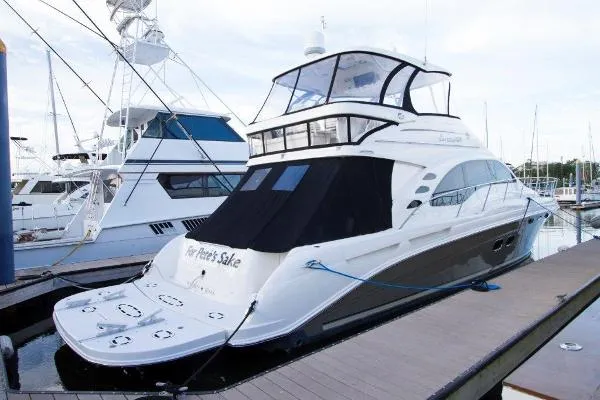 Slide: The Image of Sea Ray 58 Sedan Bridge BR8553 2006 - 5