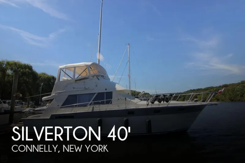 Slide: The Image of Silverton 40 Flybridge 1986 - 0