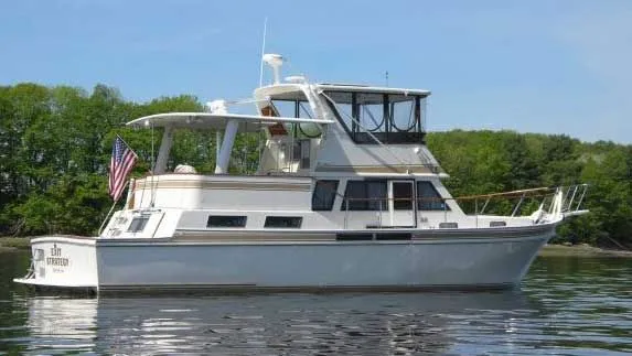 Slide: The Image of Californian Cockpit Motor Yacht 1985 - 0