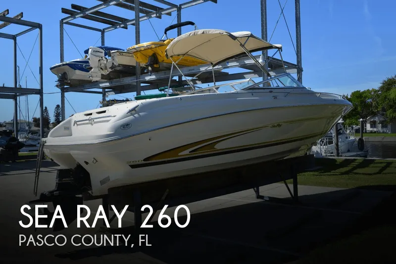 Slide: The Image of Sea Ray 260 2001 - 0