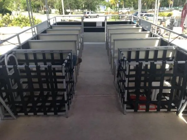 Slide: The Image of Commercial Tour Pontoon 40" Pontoon 2002 - 3