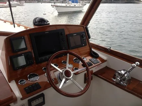 Slide: The Image of Shelter Island 38 Runabout 1999 - 1