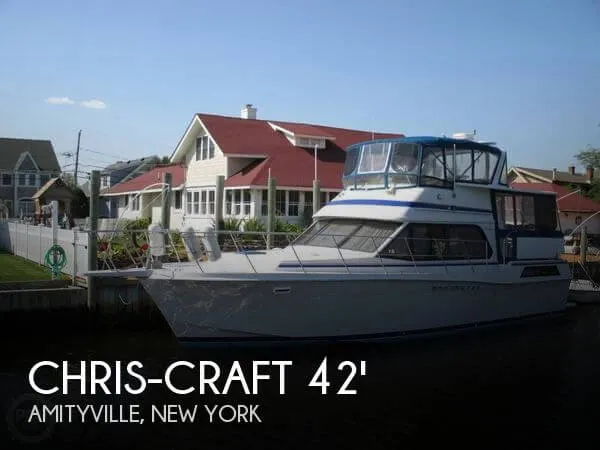 Slide: The Image of Chris-Craft 426 Catalina Double Cabin 1988 - 0