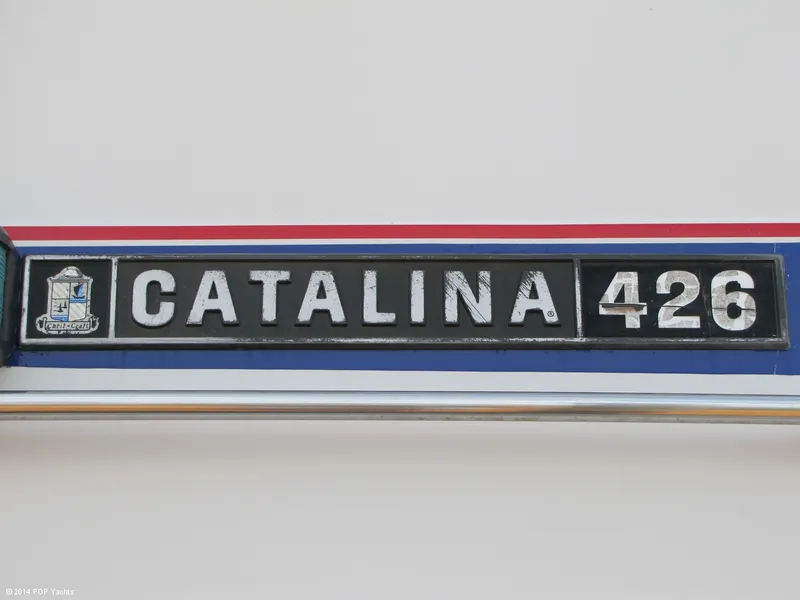 Slide: The Image of Chris-Craft 426 Catalina Double Cabin 1988 - 10