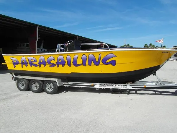 Slide: The Image of Premium Parasail 1996 / 2013 Parasail 28 Tug 1996 - 2