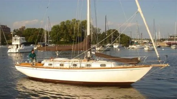Slide: The Image of Cape Dory Cutter 1984 - 0