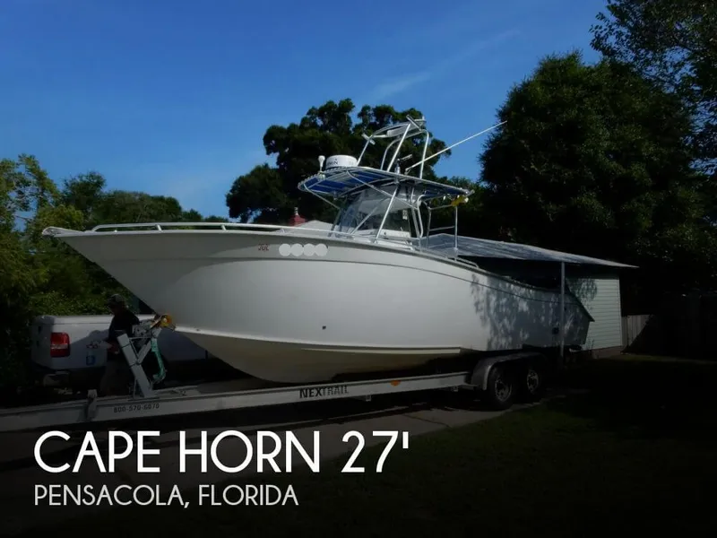 Slide: The Image of Cape Horn Yachts 27 Center Console 1996 - 0