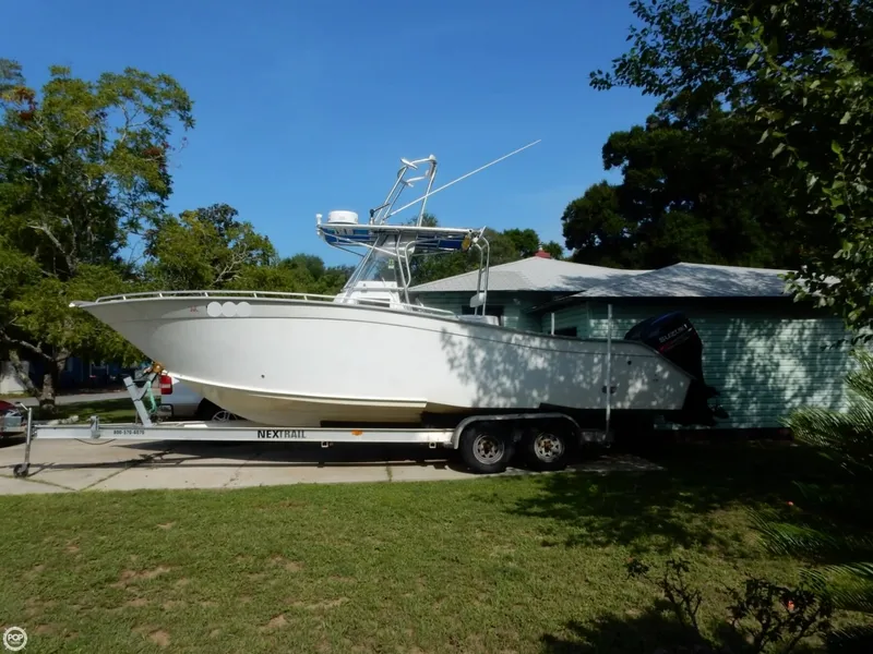Slide: The Image of Cape Horn Yachts 27 Center Console 1996 - 11