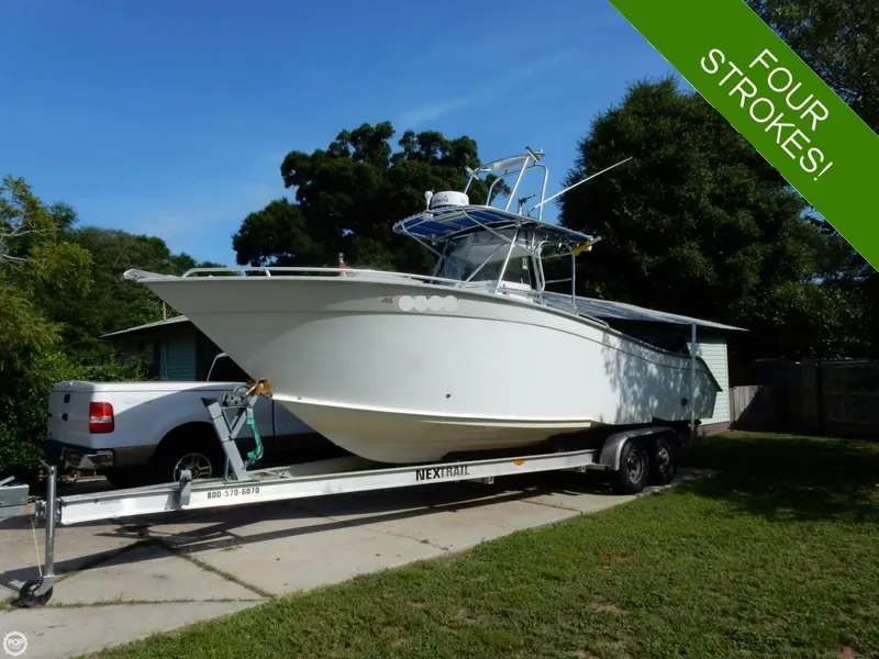 Slide: The Image of Cape Horn Yachts 27 Center Console 1996 - 2