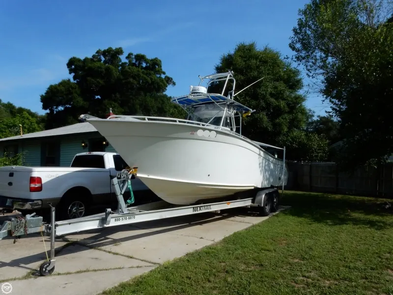 Slide: The Image of Cape Horn Yachts 27 Center Console 1996 - 9