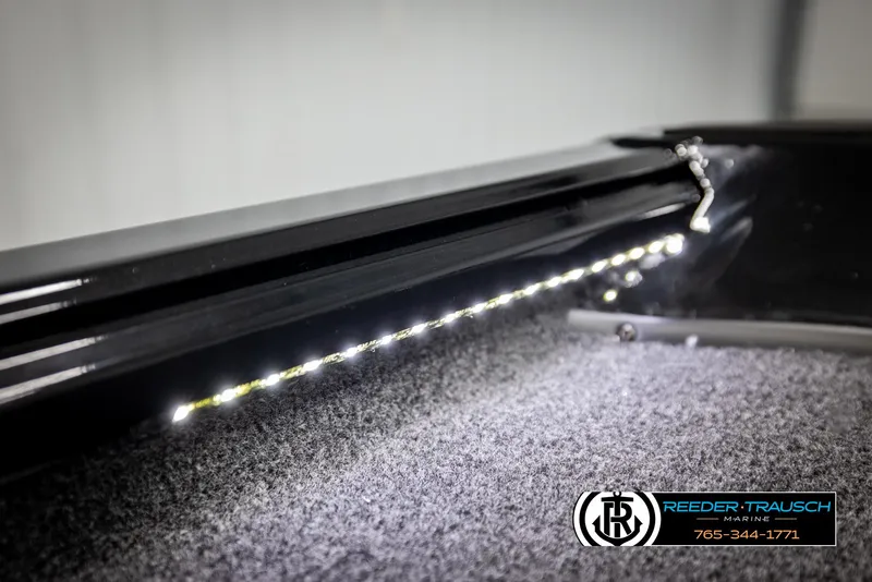 Slide: The Image of LED lighting detail on 2025 Lund 1975 Renegade boat interior. - 38