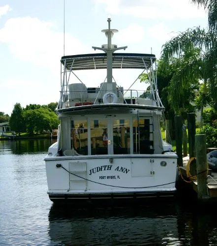 Slide: The Image of Ocean Alexander 42 Sedan Bridge 1990 - 6
