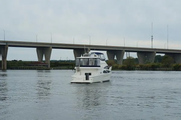 Slide: The Image of Carver Yachts 41 Cockpit Motor Yacht 2007 - 8