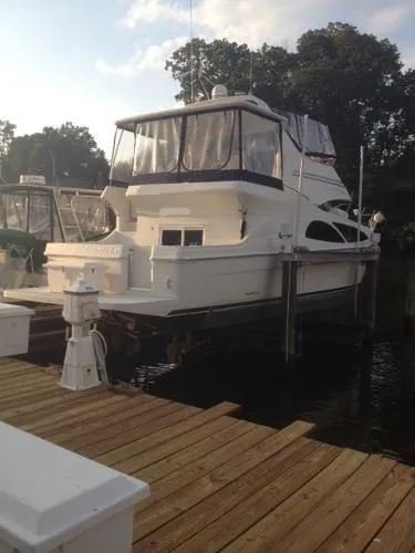 Slide: The Image of Carver Yachts 41 Cockpit Motor Yacht 2007 - 9