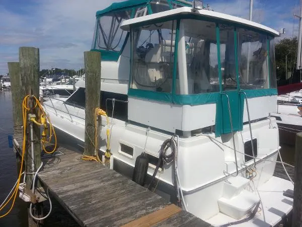 Slide: The Image of Silverton 34 Motor Yacht 1993 - 3