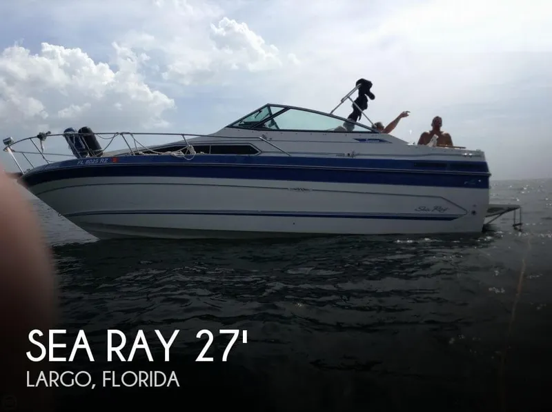 Slide: The Image of Sea Ray 270 Sundancer 1987 - 0