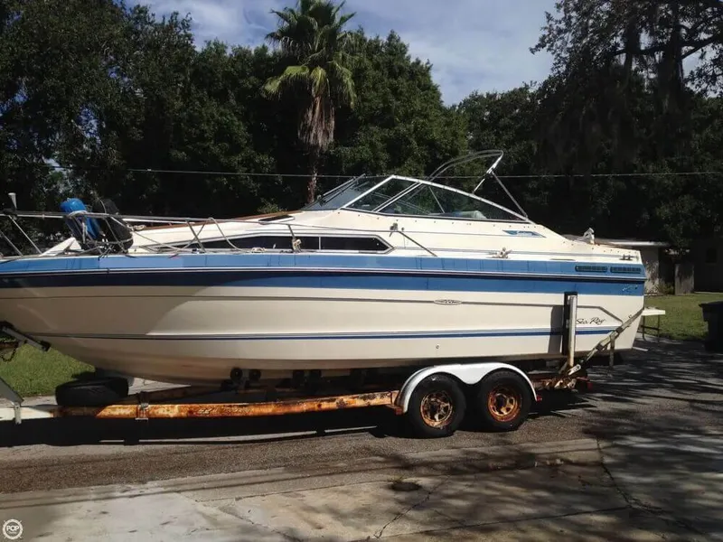 Slide: The Image of Sea Ray 270 Sundancer 1987 - 6