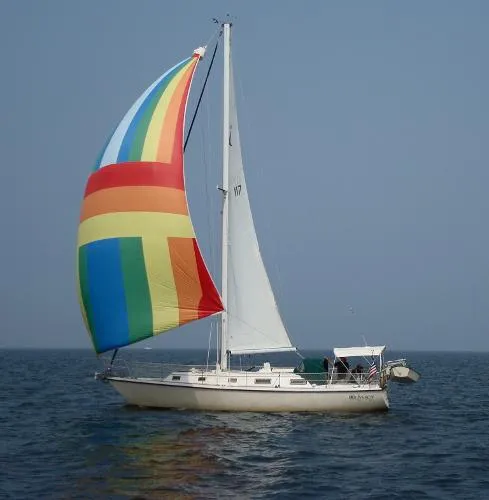 Slide: The Image of Seafarer Sloop 1981 - 3