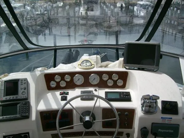 Slide: The Image of Silverton 453 Motor Yacht Great Shape! 2003 - 1