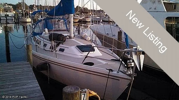Slide: The Image of Catalina 34T Sailboat 1988 - 1