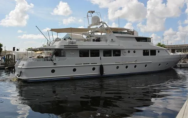 Slide: The Image of Derecktor Motor yacht 1990 - 10