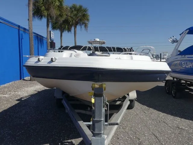 Slide: The Image of Hurricane SunDeck Sport 232 OB 2015 - 2