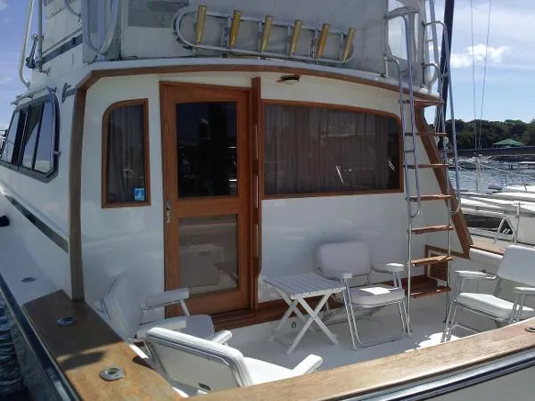 Slide: The Image of Egg Harbor 37 Convertible 1989 - 2