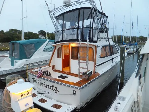 Slide: The Image of Egg Harbor 37 Convertible 1989 - 0
