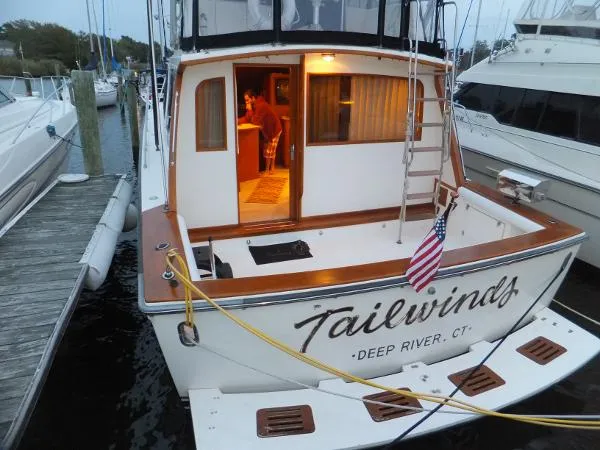 Slide: The Image of Egg Harbor 37 Convertible 1989 - 2