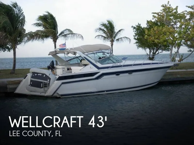 Slide: The Image of Wellcraft 43 Portofino 1987 - 0