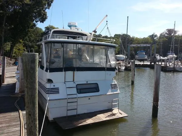Slide: The Image of Sea Ray 410 Motor Yacht 1986 - 4
