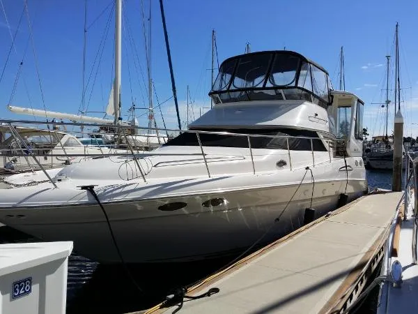 Slide: The Image of Sea Ray 420 Aft Cabin 1997 - 0